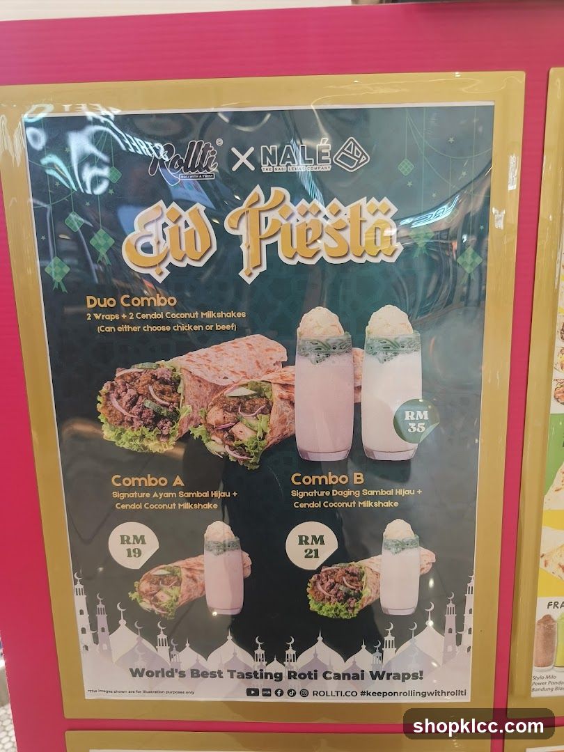 Eid Fiesta Menu