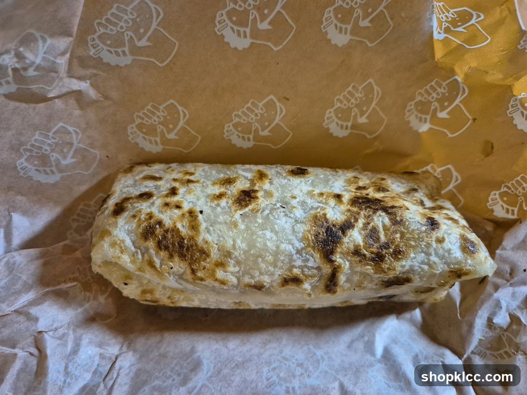 Grilled Burrito