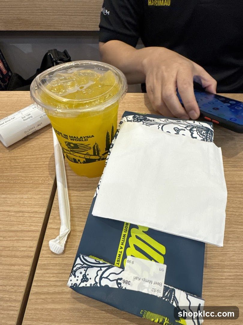 Beverage and Food Order