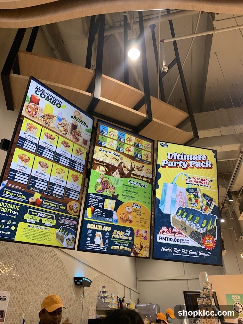 Rollti Menu