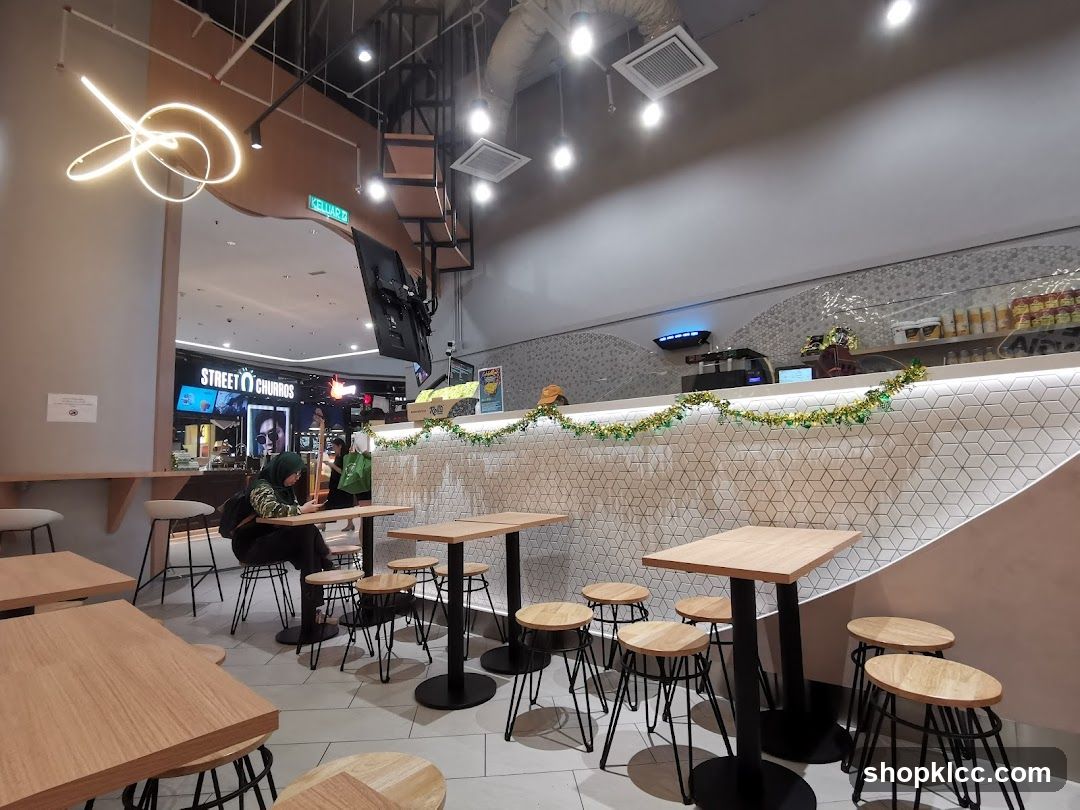 Churros Shop Interior