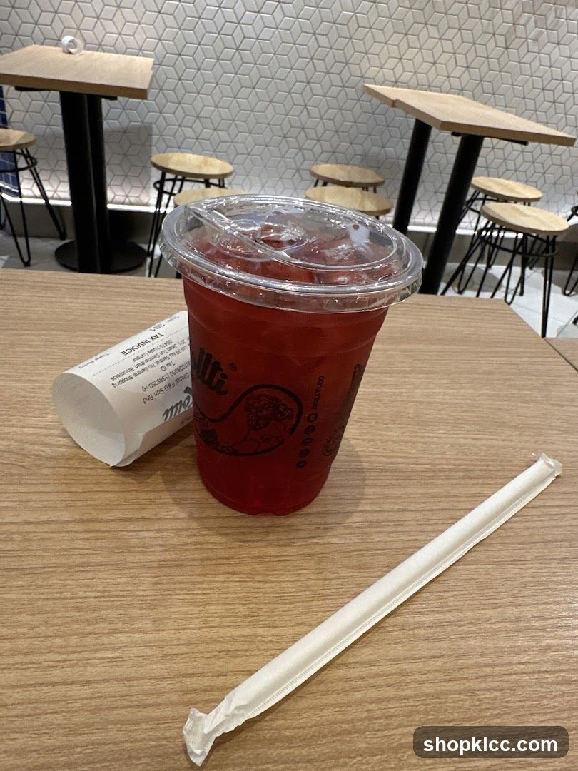 Drink and Receipt