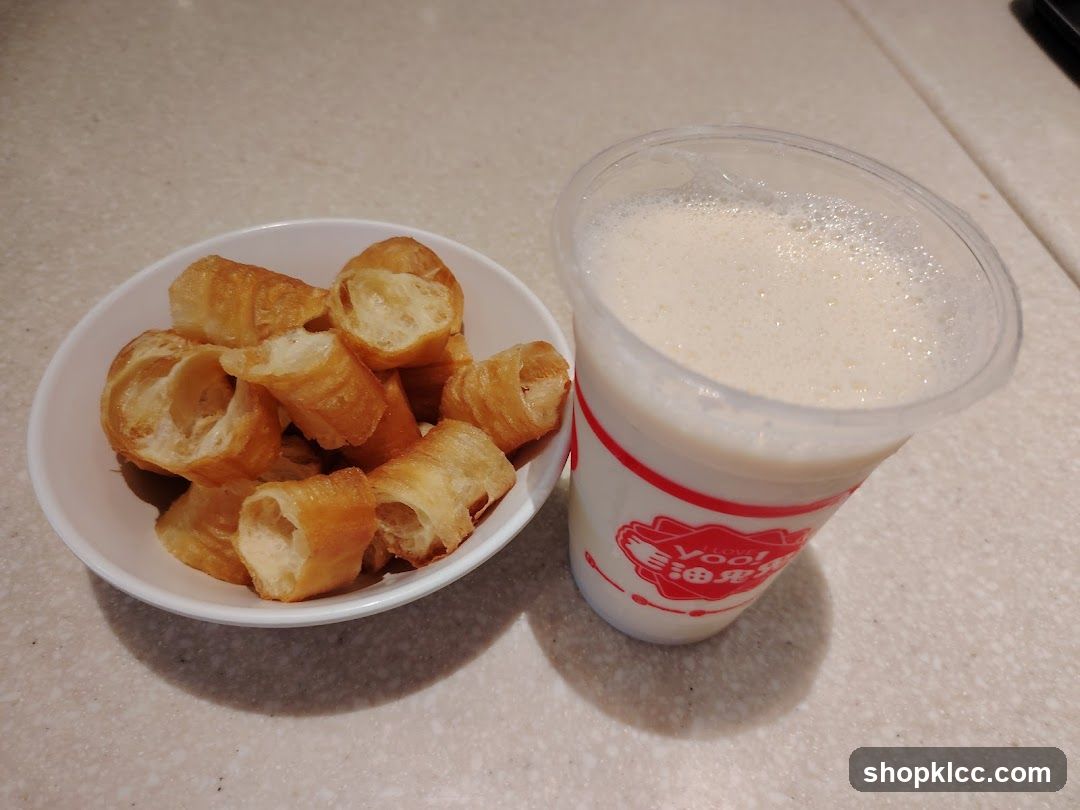 Fried Dough Sticks and Soy Milk