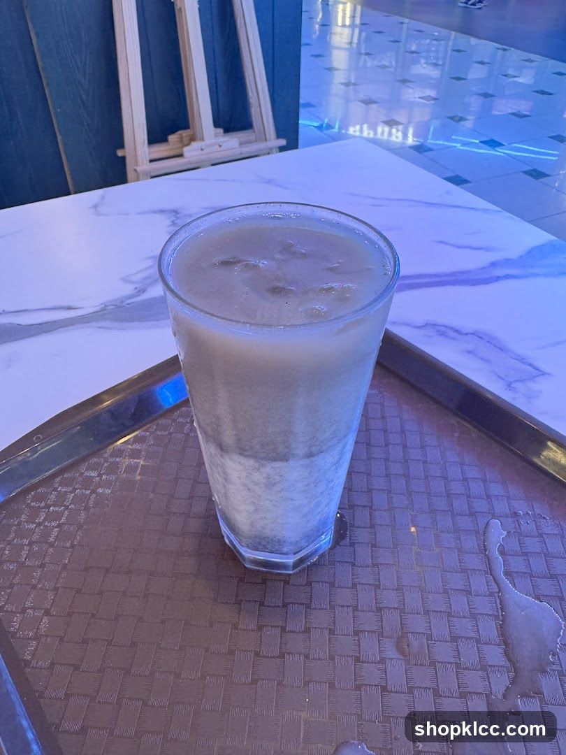 Beverage on Tray