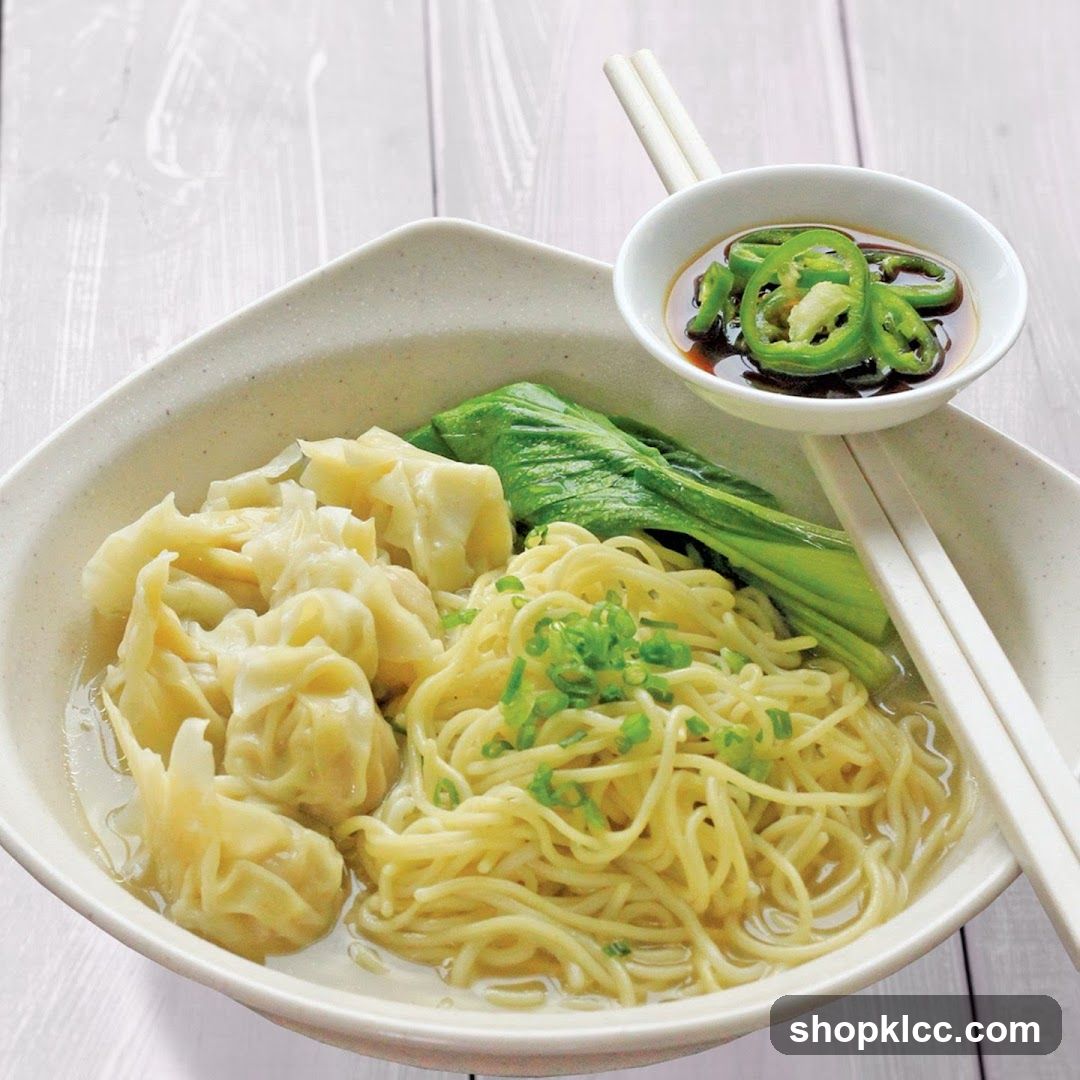 Wonton Noodle Soup