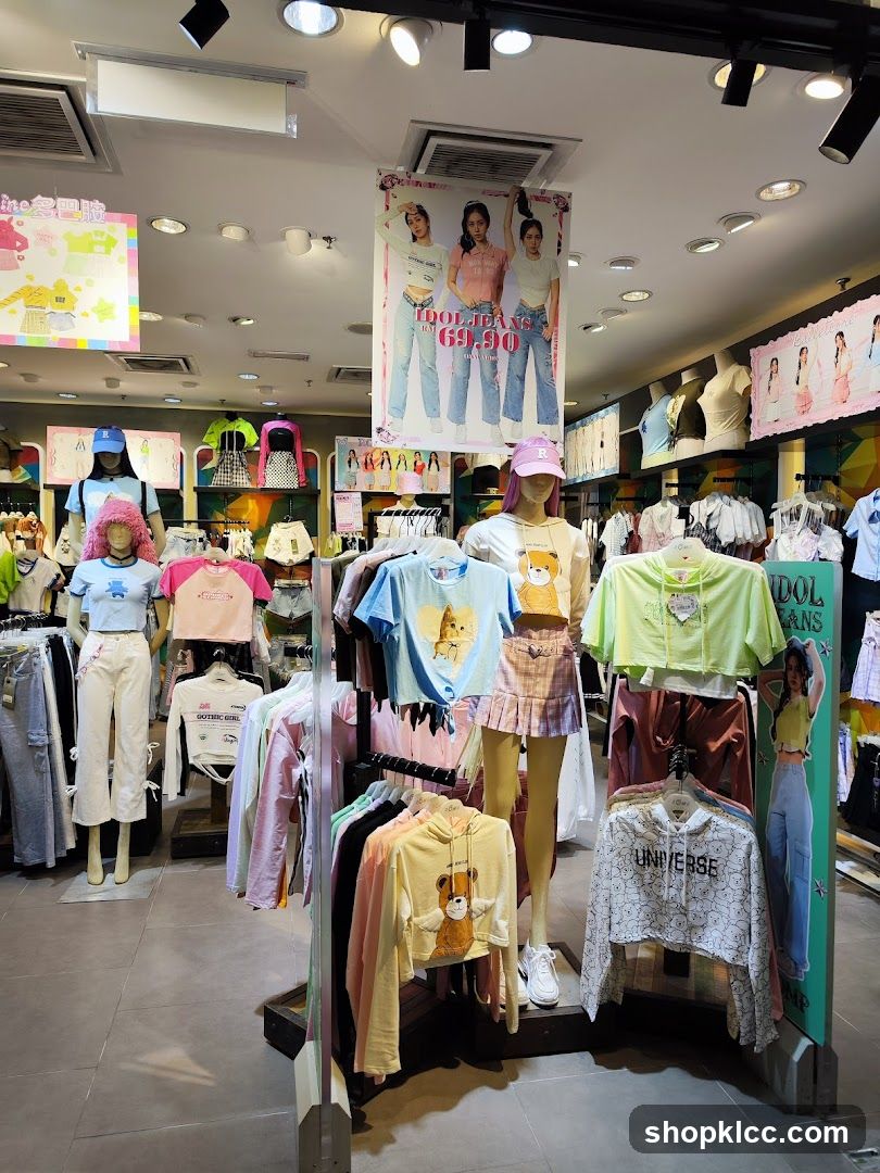 Clothing store display