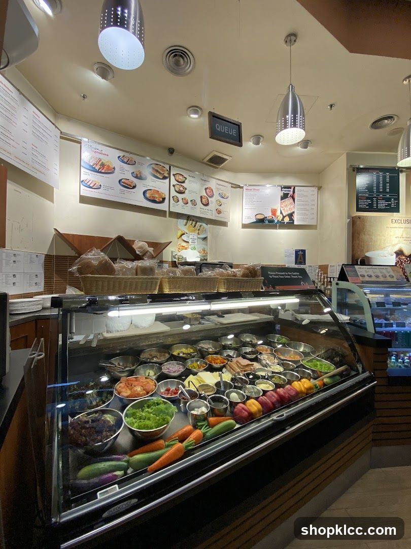 Sandwich Shop Display