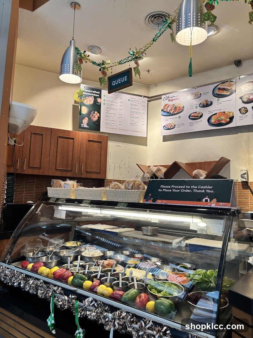 Sandwich Shop Display