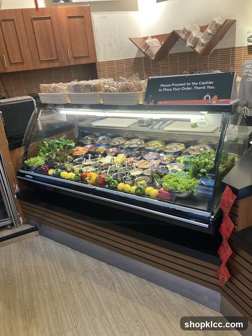 Sandwich Shop Display
