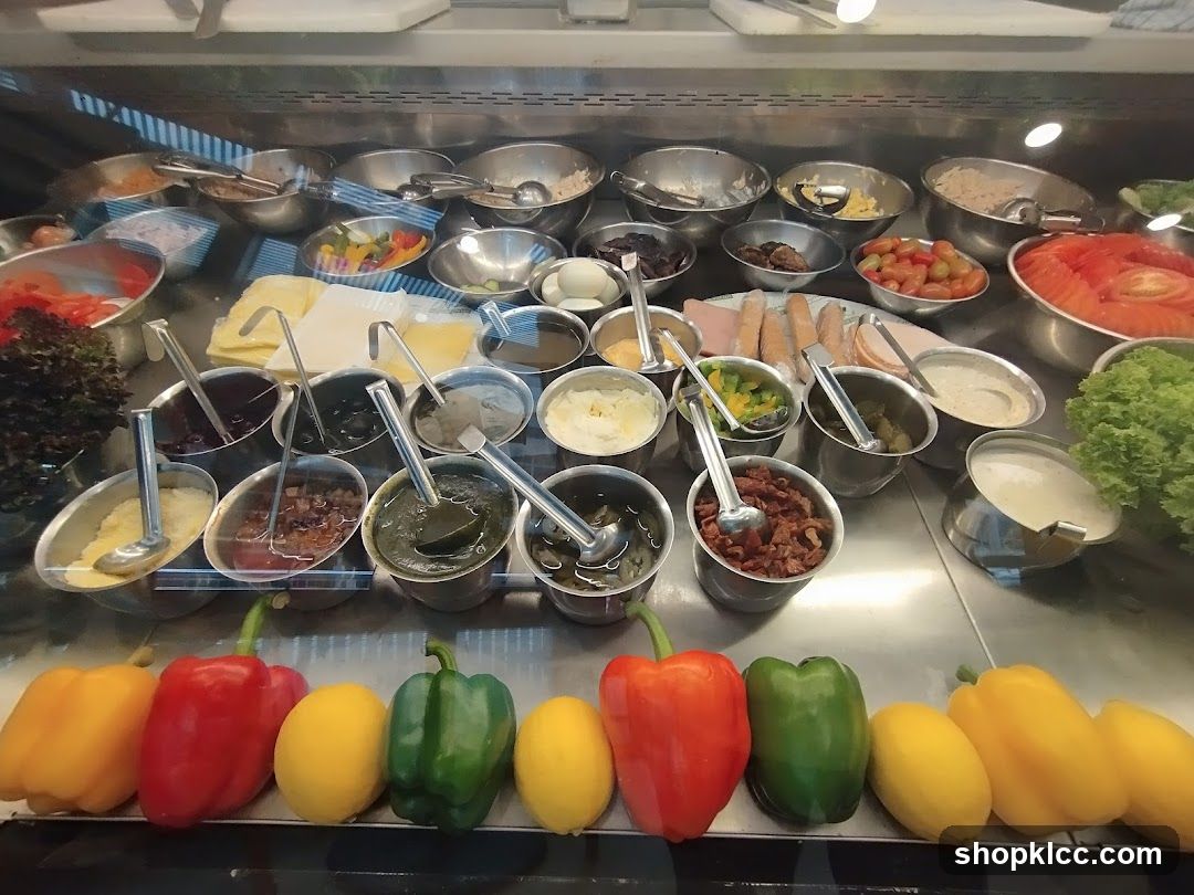Salad Bar Display