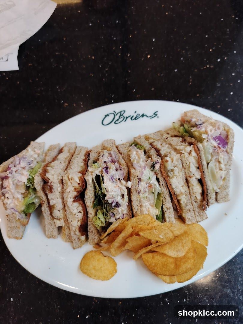 Club Sandwich with Chips