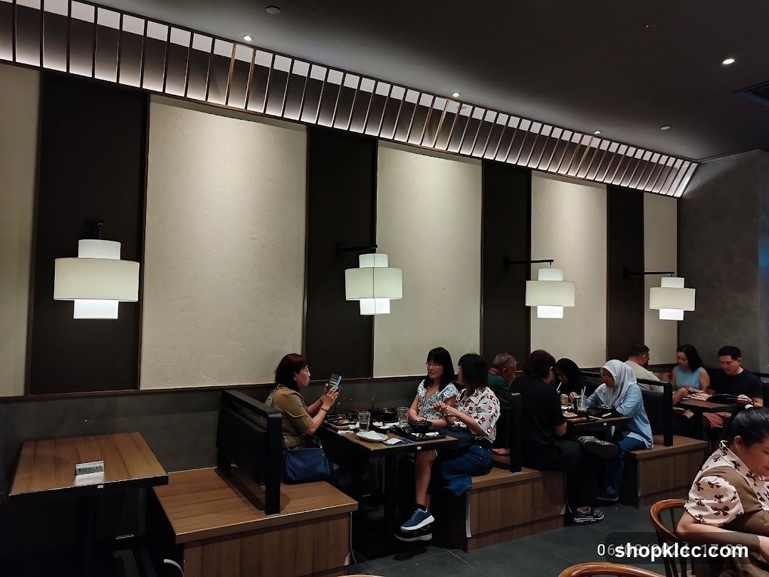 Restaurant Interior with Diners
