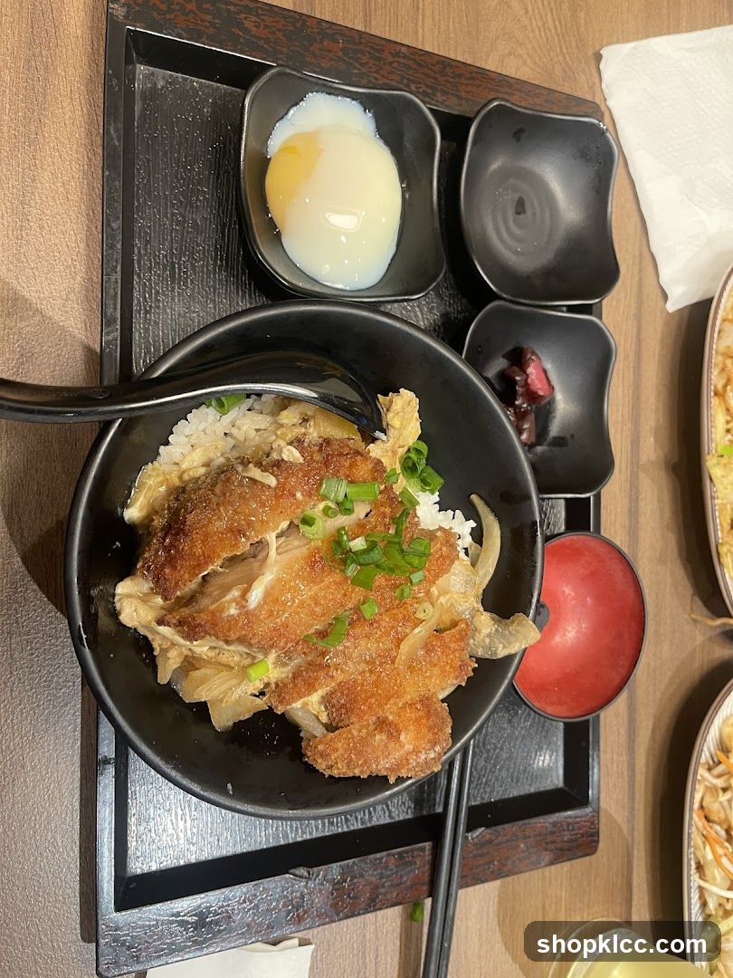 Katsudon with Sides