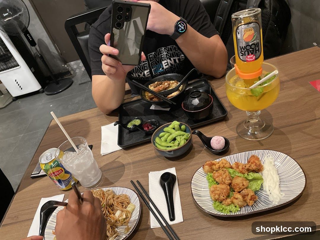 Meal with Drinks