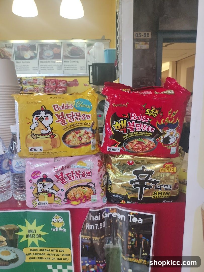 Instant Noodles and Cafe Offerings