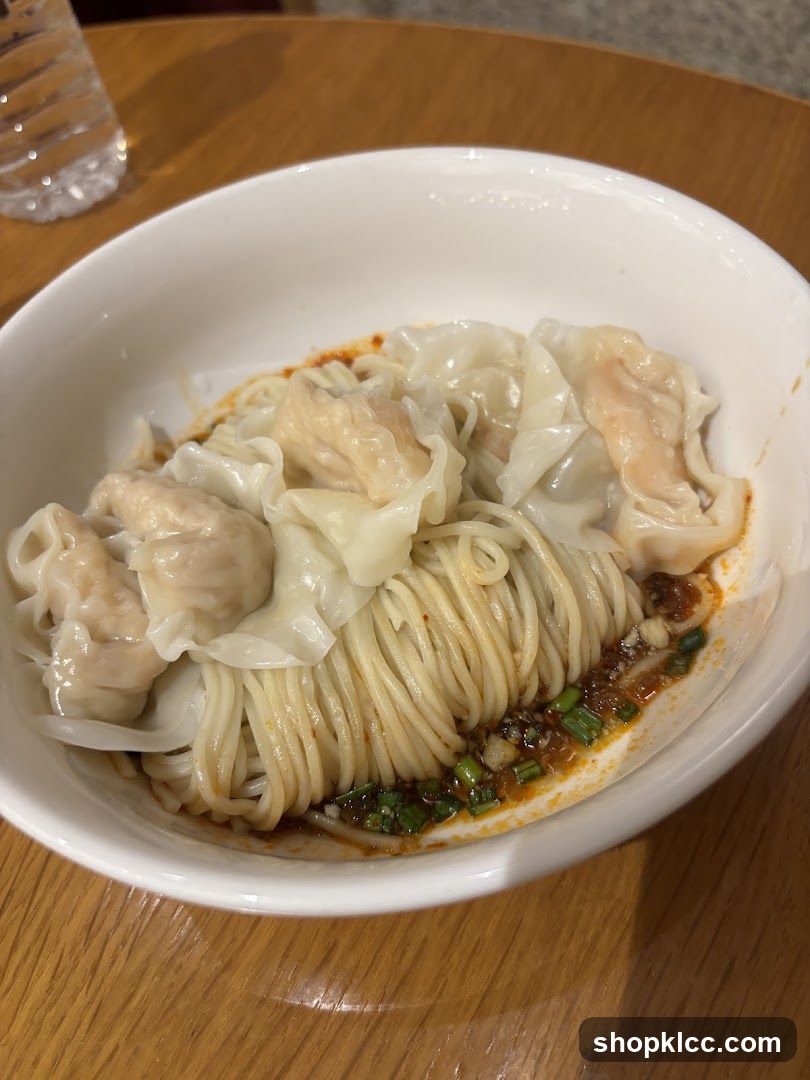 Wonton Noodle Soup
