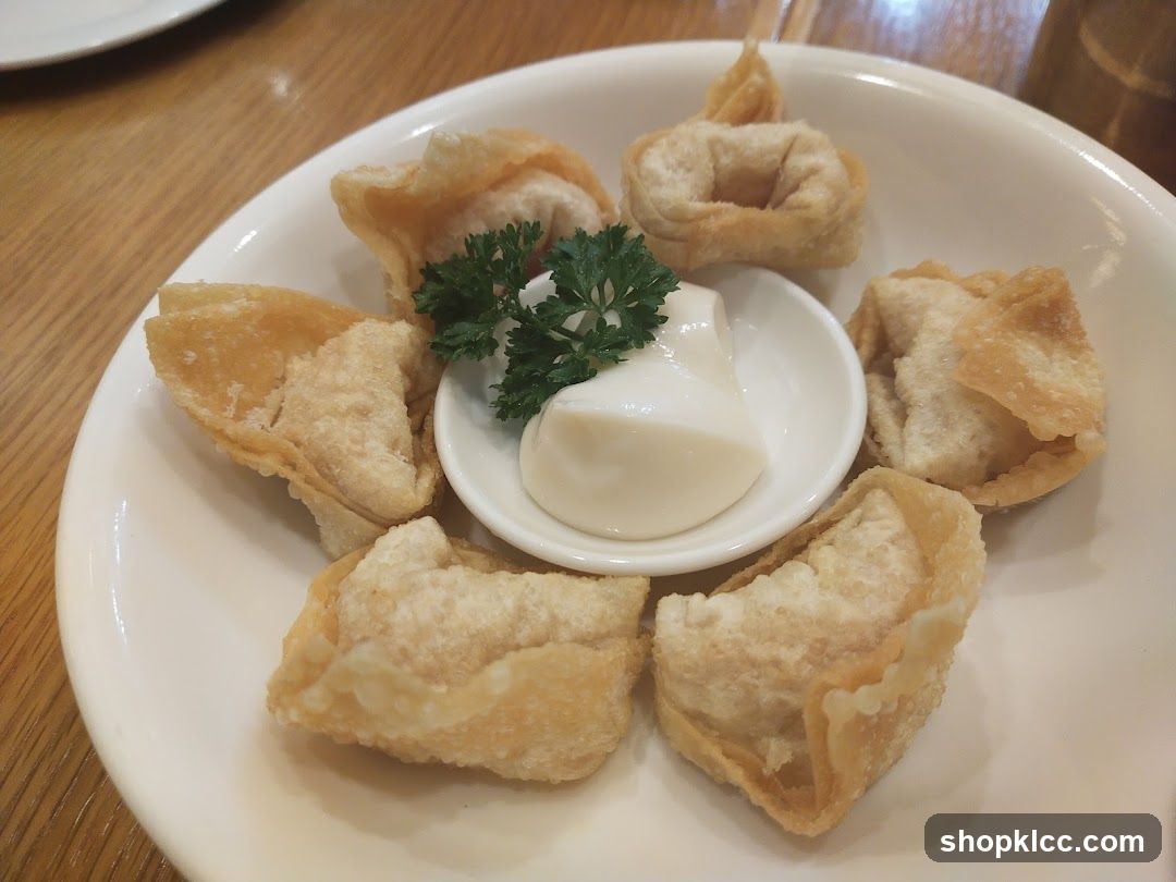 Fried Wontons with Dip