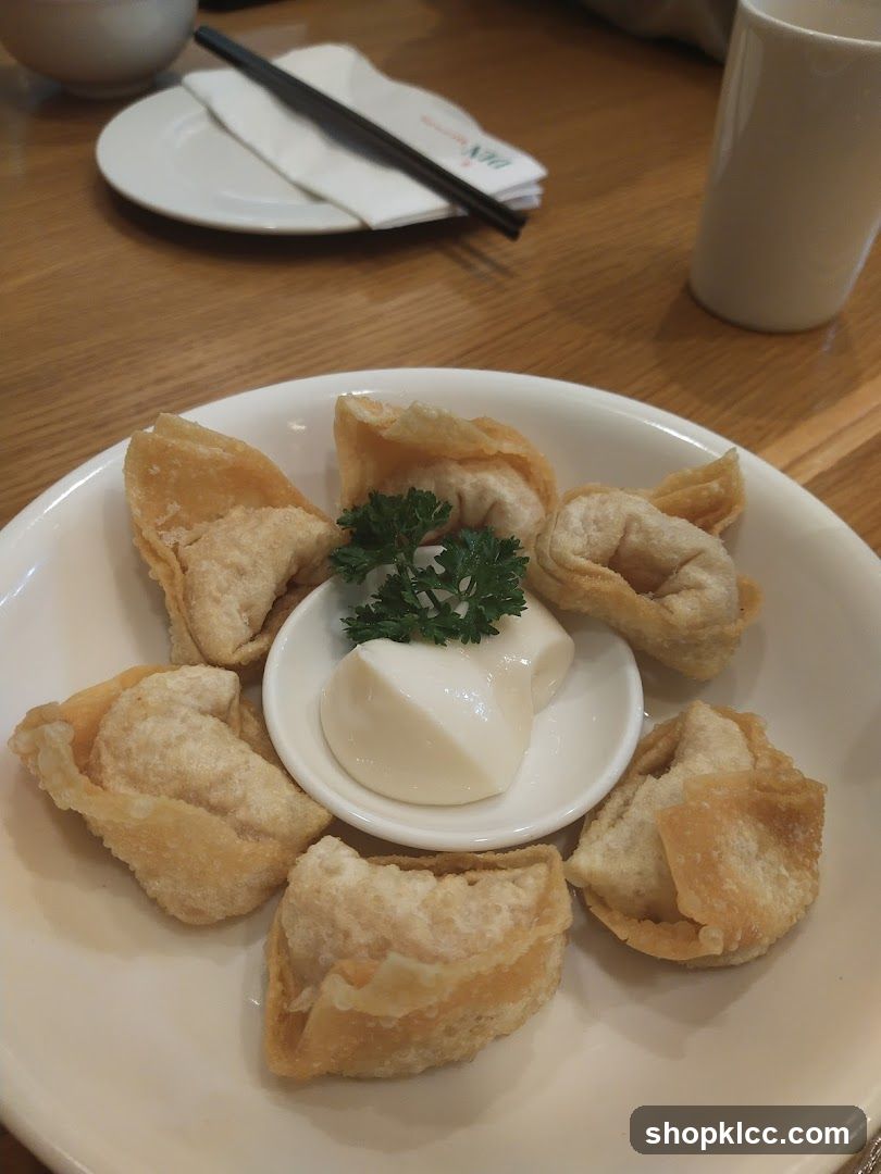 Fried Wontons with Dip