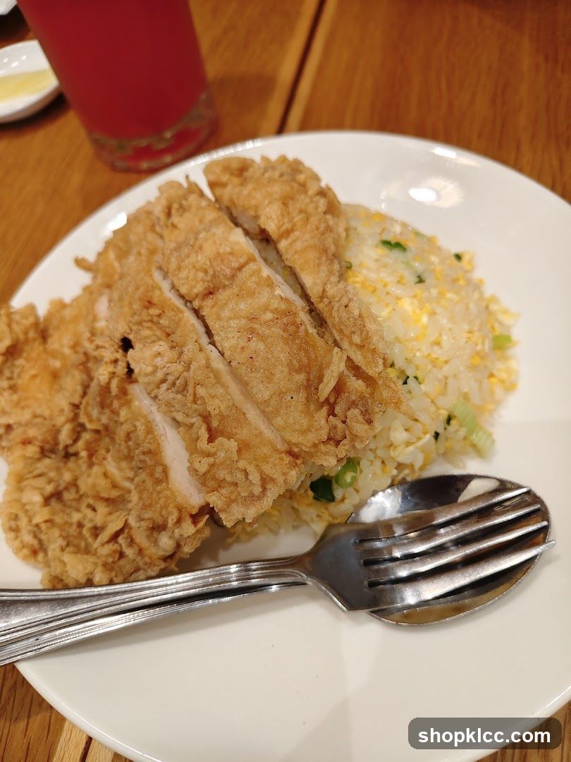 Fried Chicken and Fried Rice