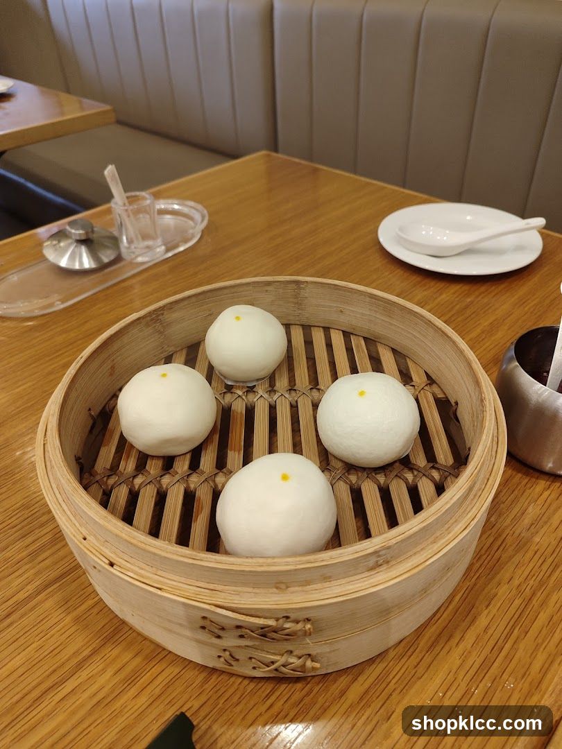 Steamed Buns in a Bamboo Steamer