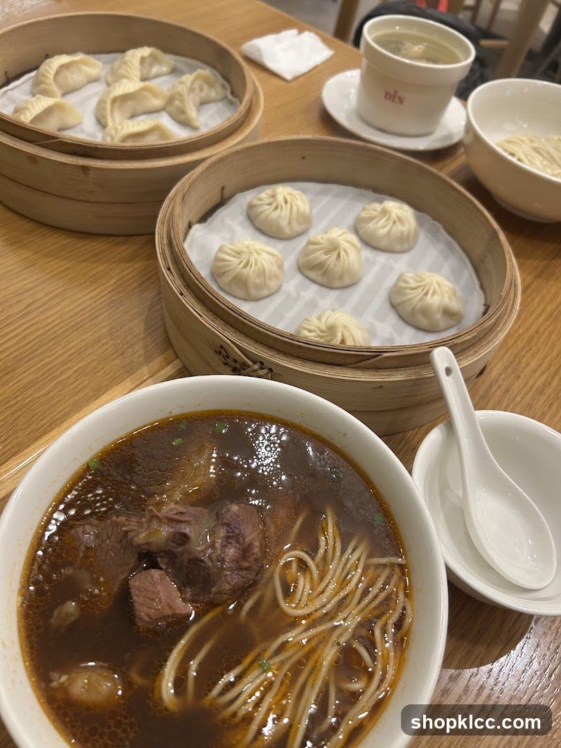Dim Sum and Noodle Soup