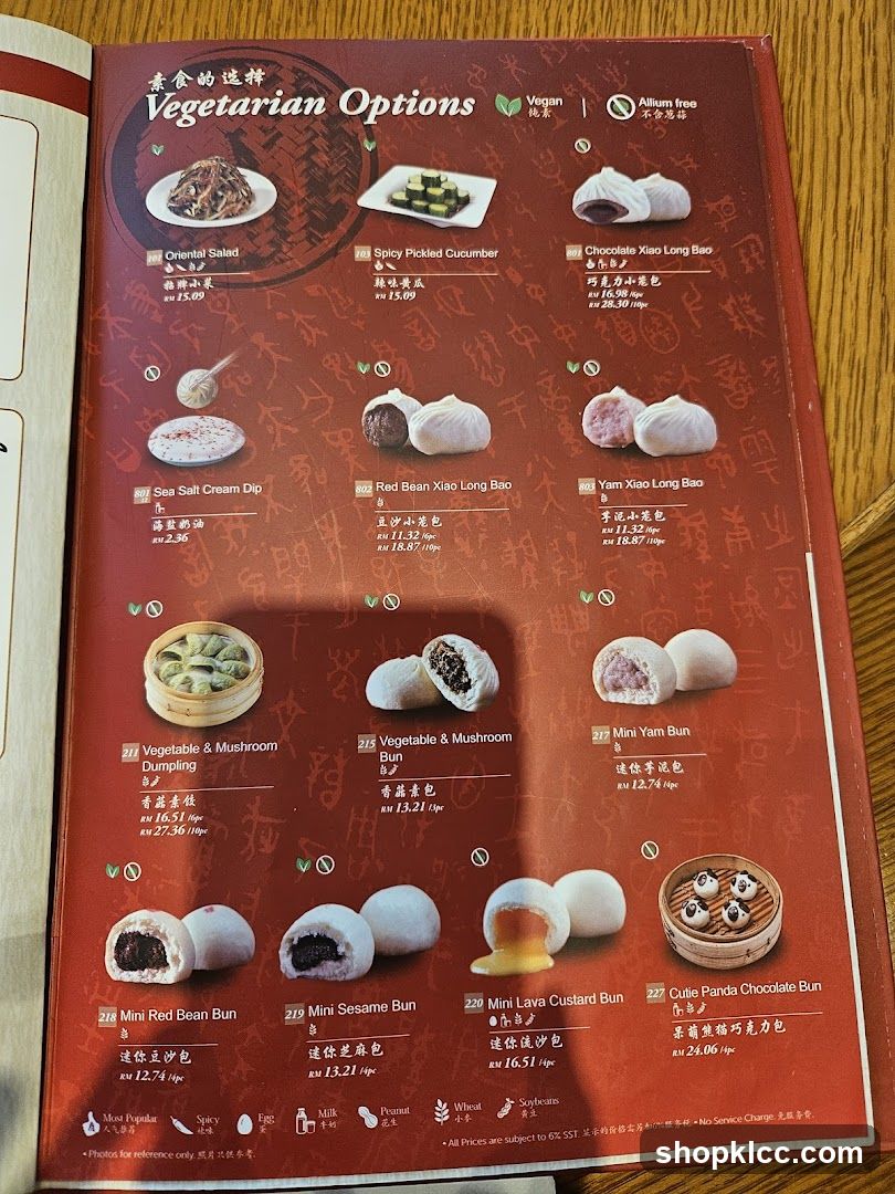 Vegetarian Options