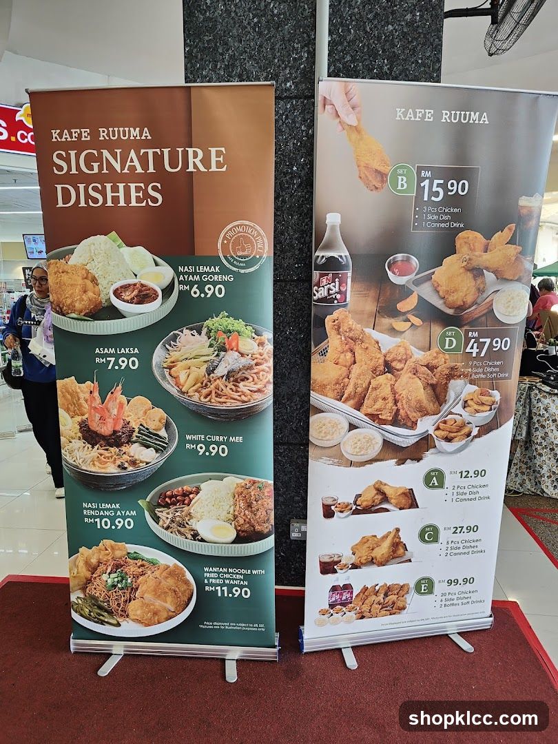 Kafe Ruuma Menu Boards