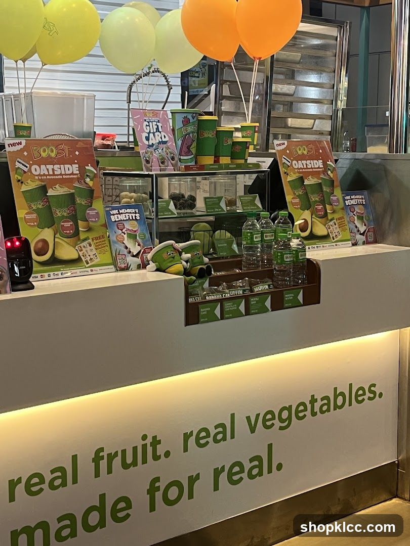 Boost Juice Bar Counter