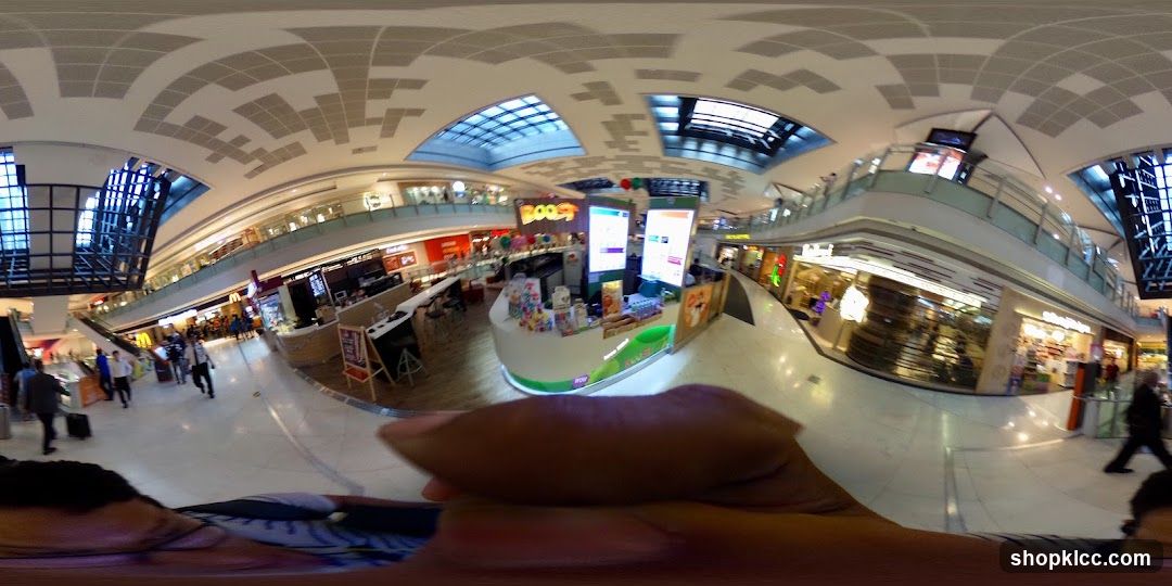 Shopping Mall Interior with Boost Juice Bar