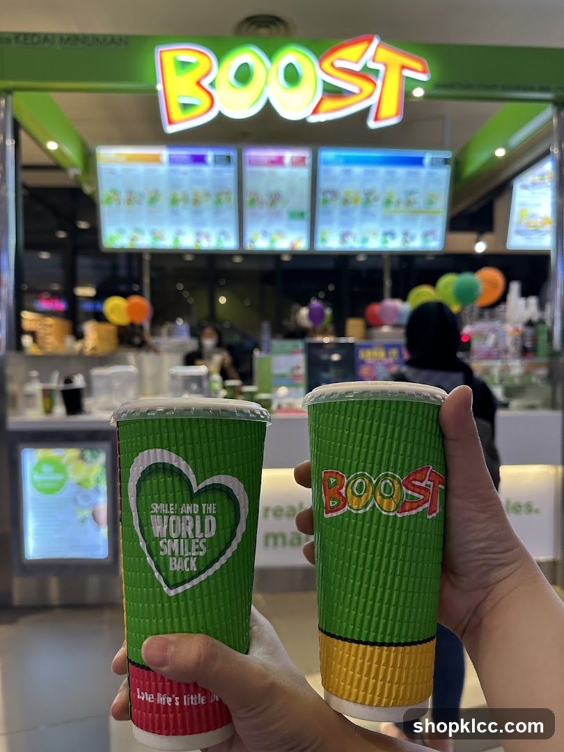 Boost Juice Cups