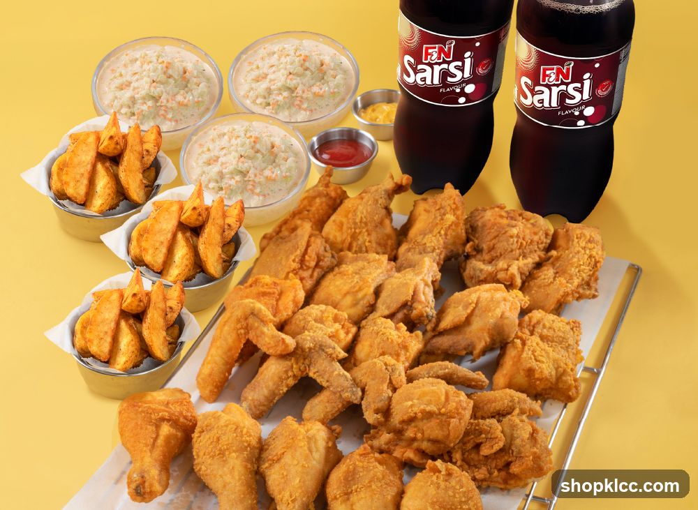 F&N Sarsi Chicken Meal Set