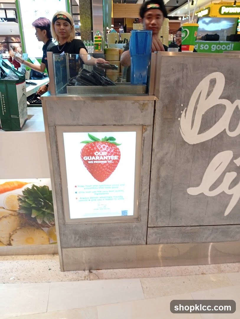 Juice Bar Counter