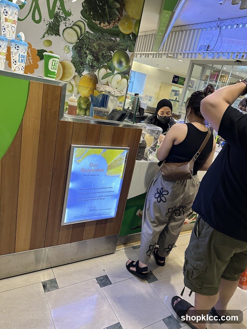 Juice Bar Counter