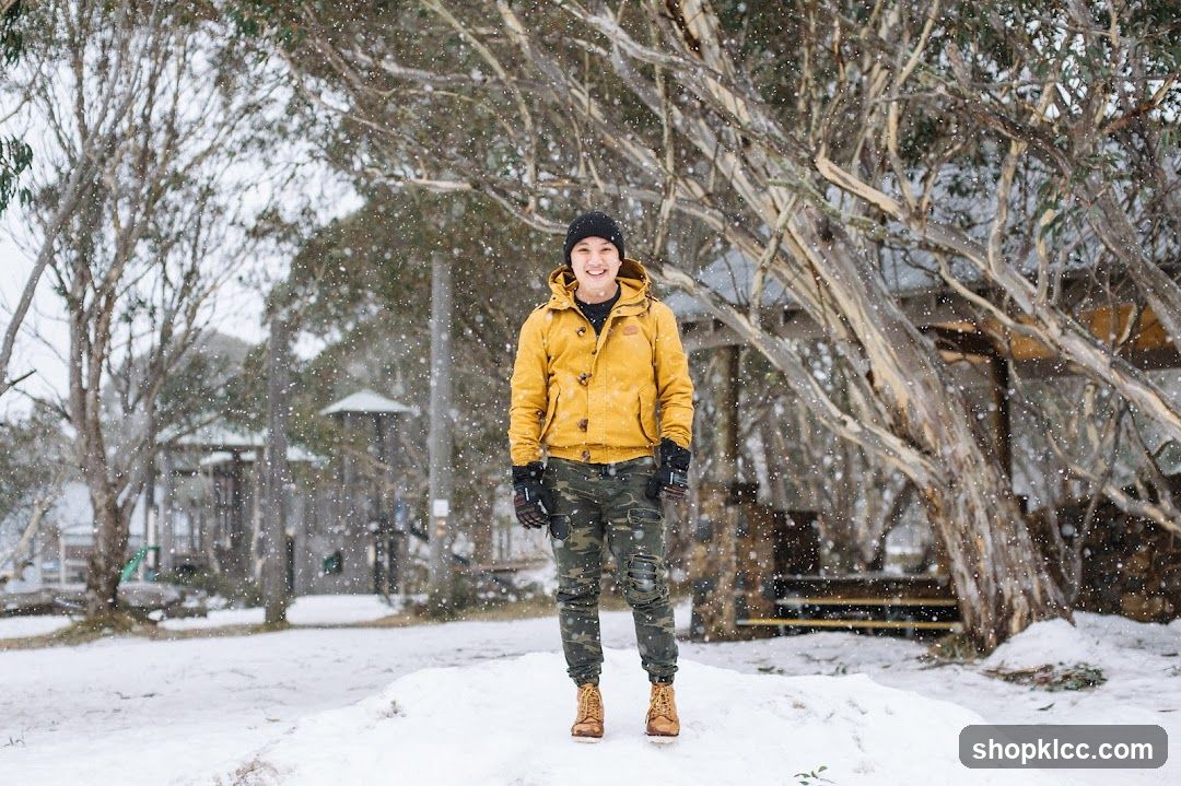 Man in Snow