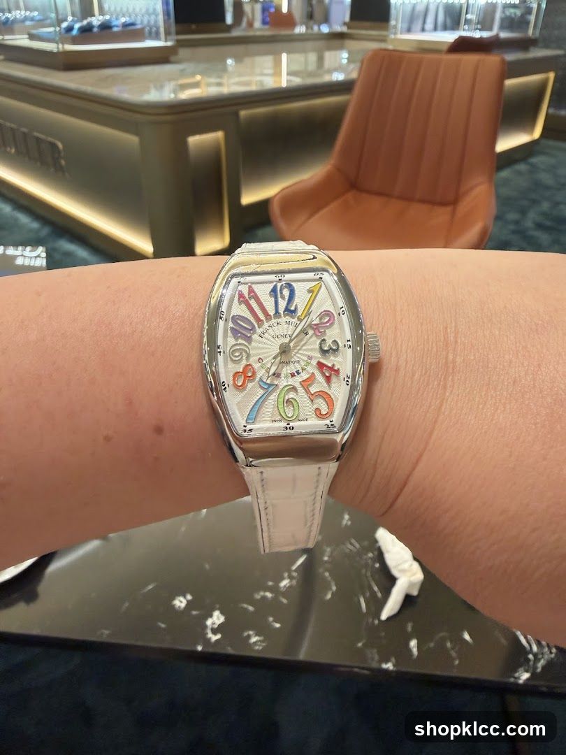 Franck Muller Watch on Wrist