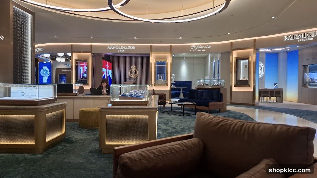 Luxury Watch Store Interior
