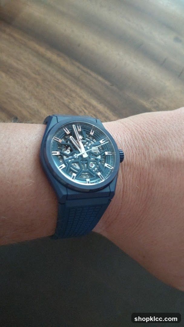 Skeleton Watch on Wrist