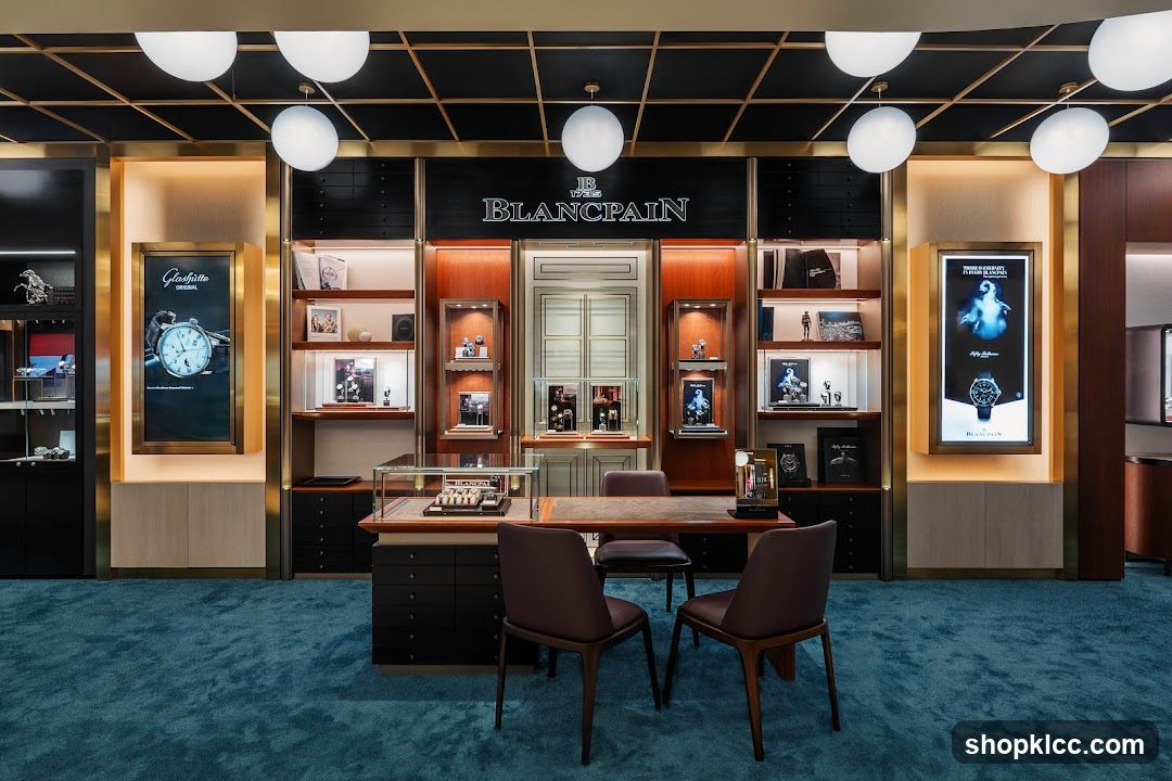 Blancpain Watch Store Interior