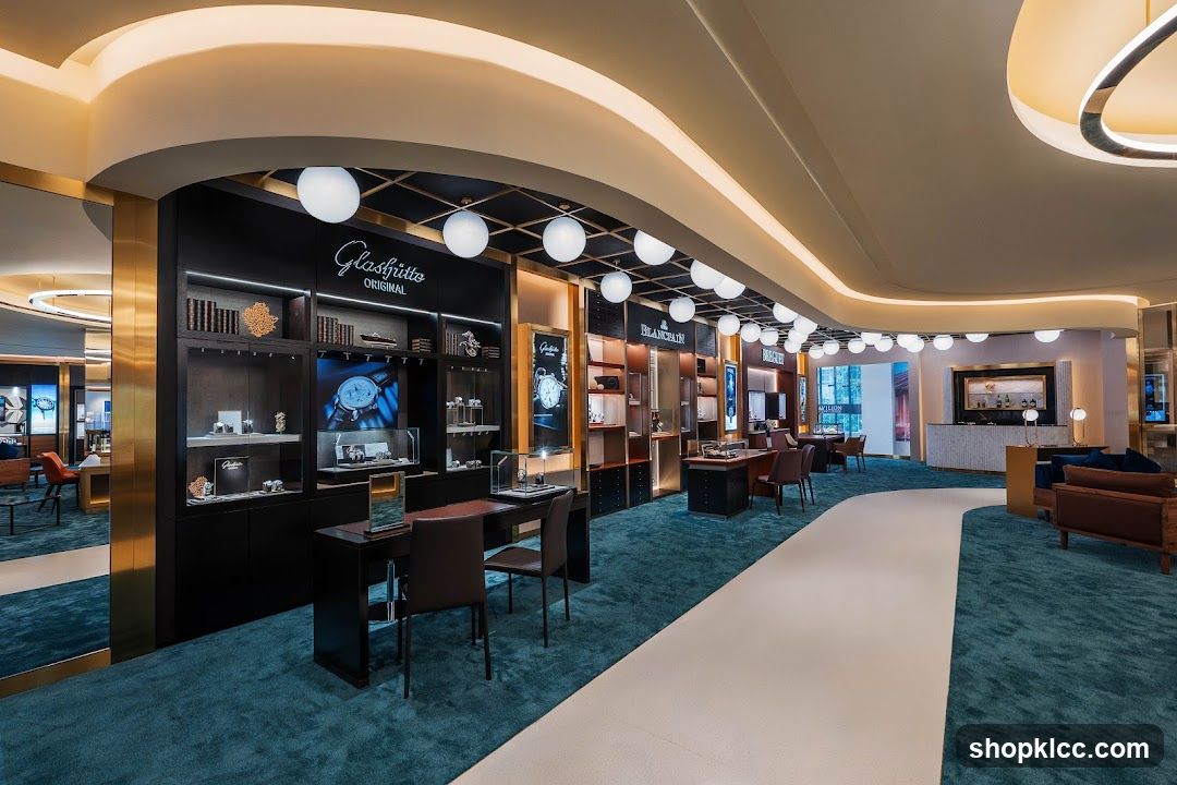 Luxury Watch Store Interior