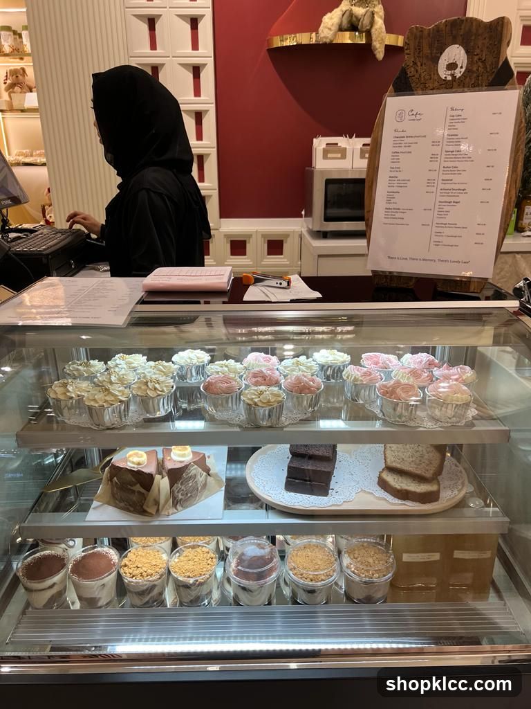 Dessert Display and Cafe Counter