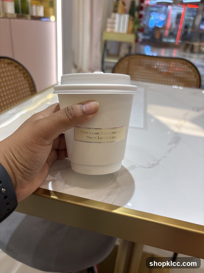 Coffee Cup with Text