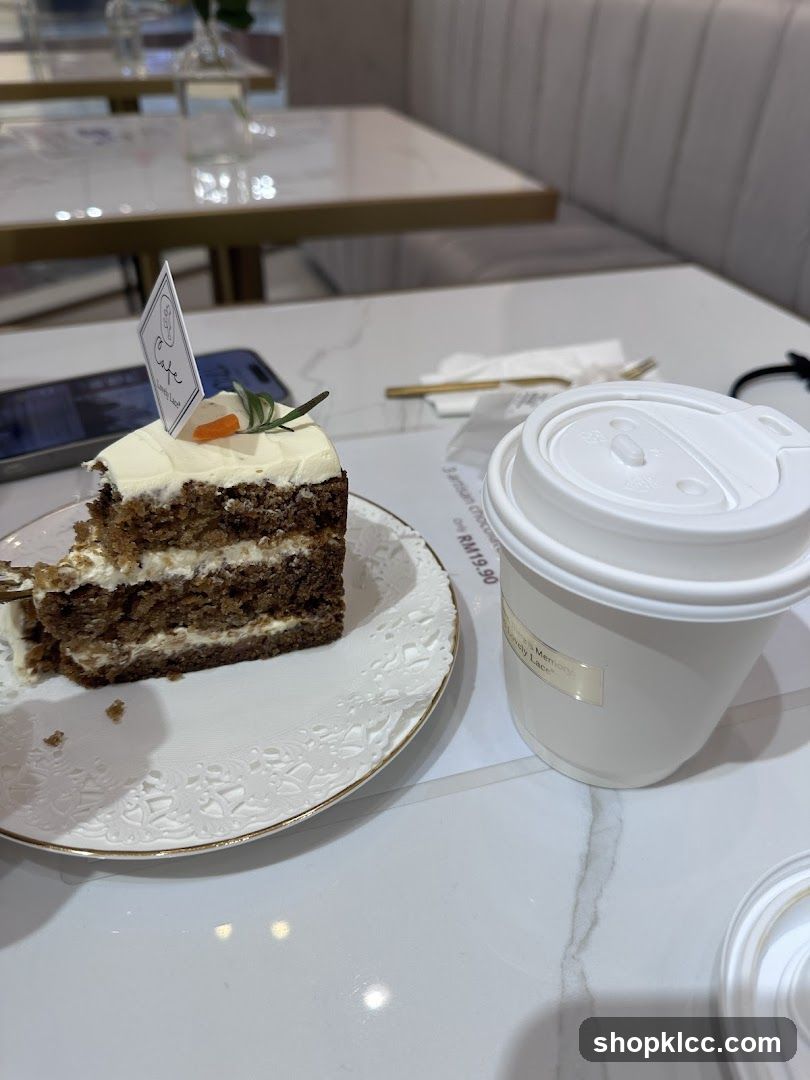 Carrot Cake and Coffee