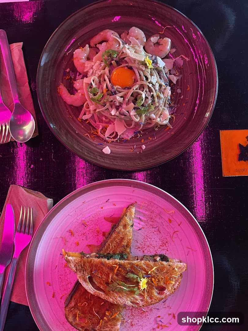 Two Dishes on a Table