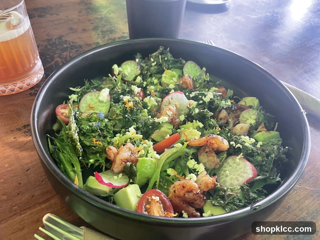 Shrimp and Kale Salad