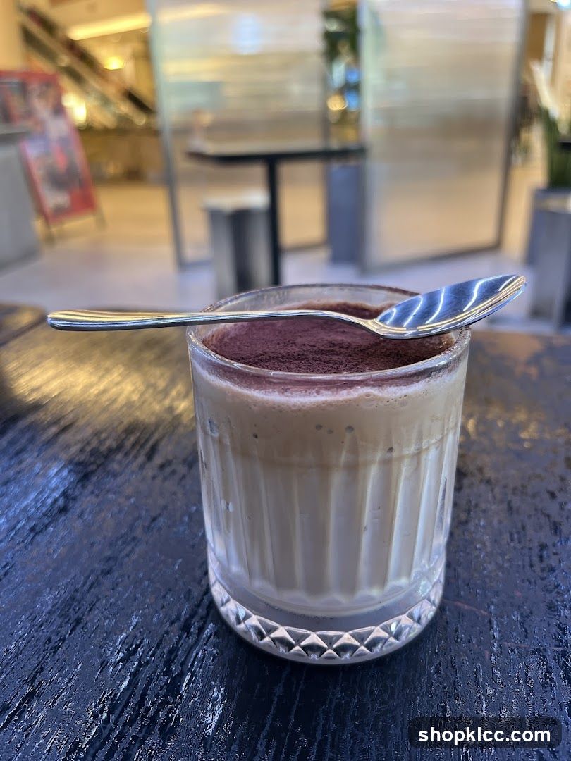 Dessert with Spoon