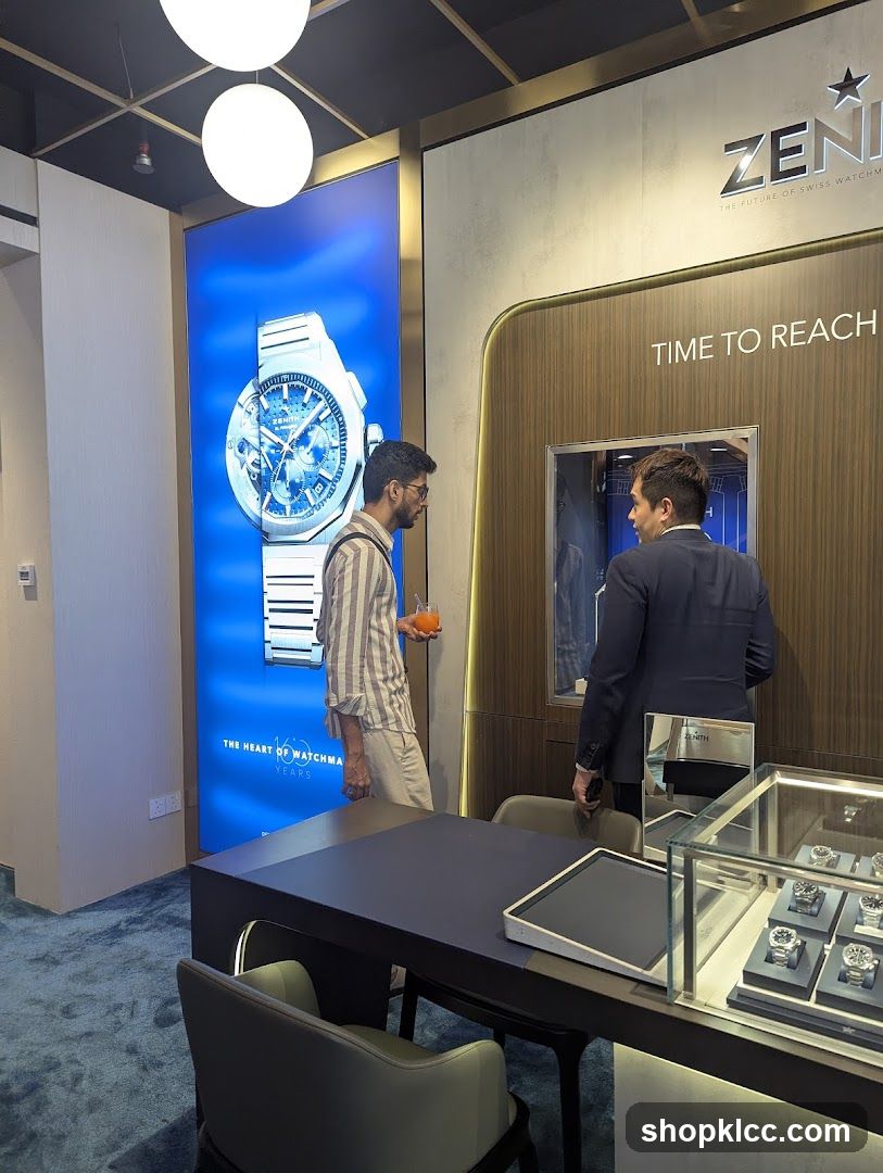 Zenith Watch Store Interior