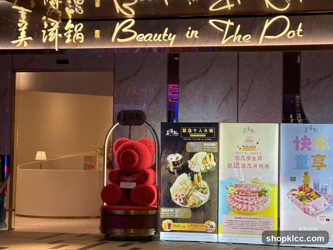 Restaurant Entrance with Promotions
