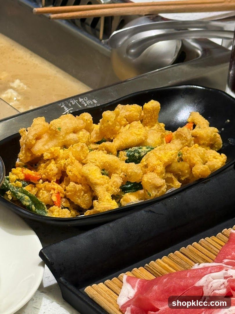 Fried Calamari with Vegetables