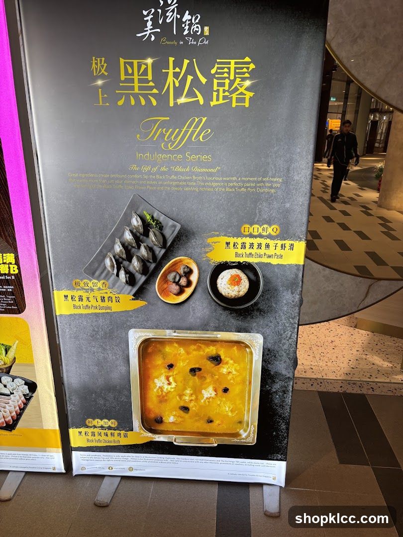 Beauty in The Pot Truffle Indulgence Series Poster