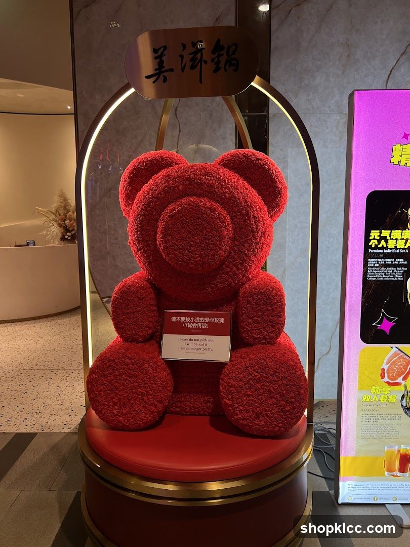 Red Teddy Bear Decoration